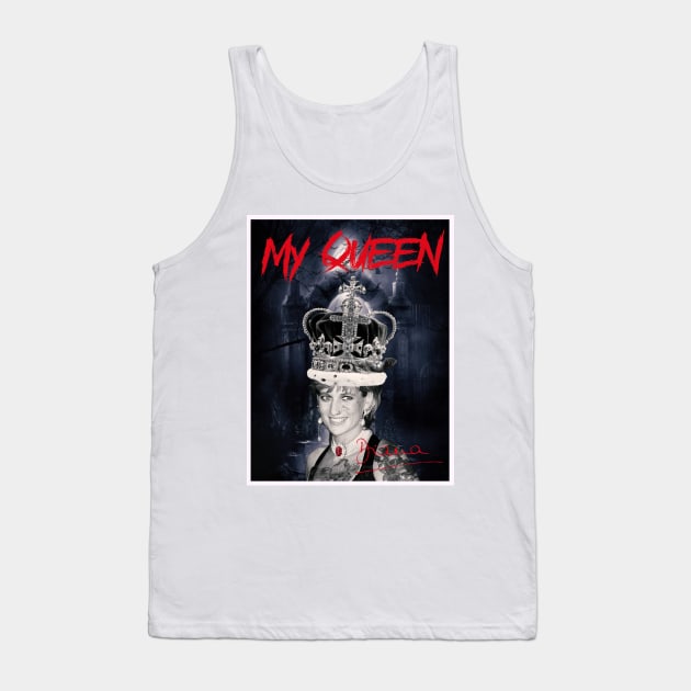 Genesis Streetwear - My Queen Tank Top by retromegahero